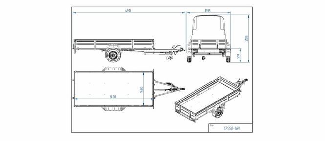 Hovedbilde Tiki CP350-LBH PRIME