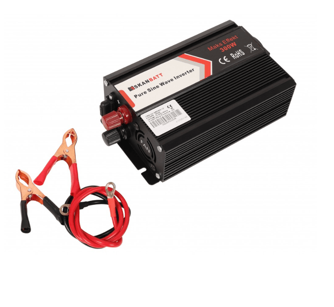 Hovedbilde SKANBATT Inverter 12V 300W Ren Sinus