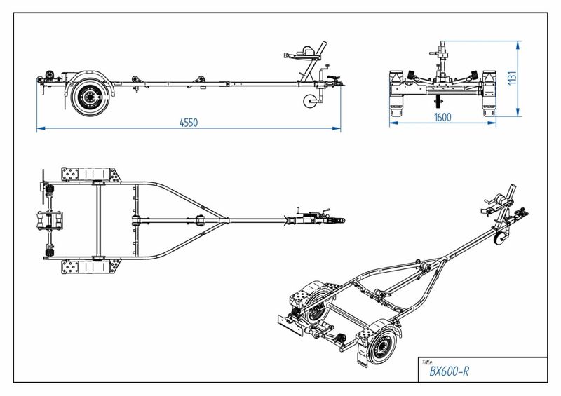 Tiki Båthenger BX600-R