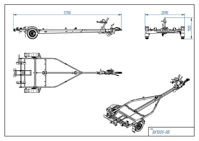 Tiki Båthenger BX1000-RB