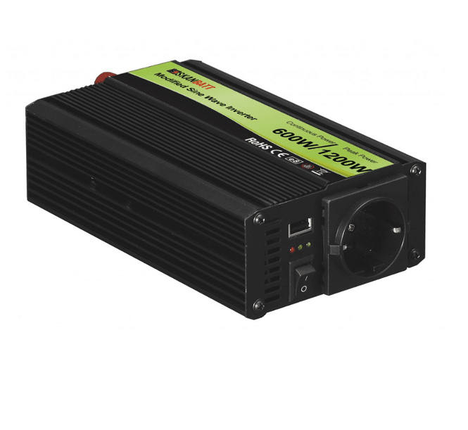 Hovedbilde SKANBATT Inverter Modifisert Sinus 12V 600W