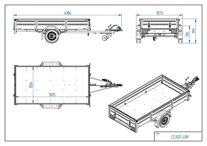 Hovedbilde Tiki CS300-LBH